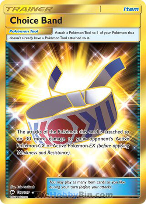 0162 Choice Band Secret Rare Burning Shadows