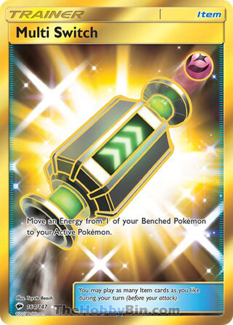 0164 Multi Switch Secret Rare Burning Shadows