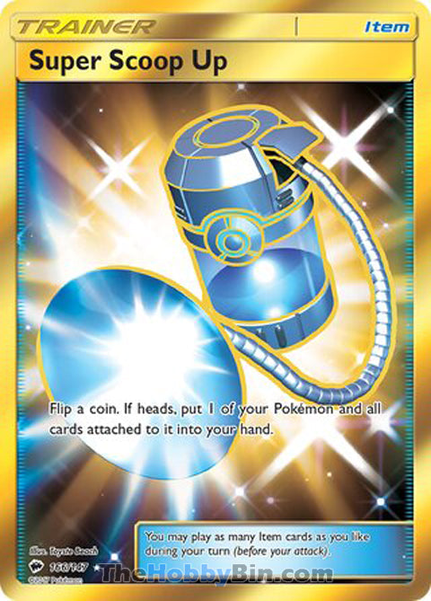 0166 Super Scoop Up Secret Rare Burning Shadows