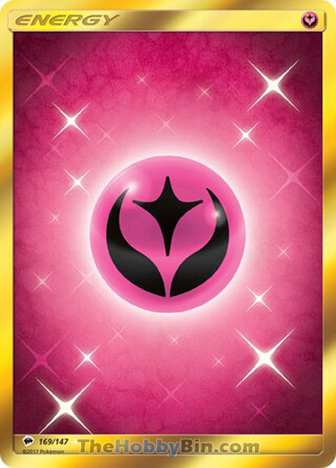 Fairy Energy #169/147 Secret Rare - Burning Shadows Pokemon card