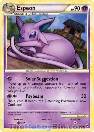 Espeon Call of Legends Holo Rare #4/95