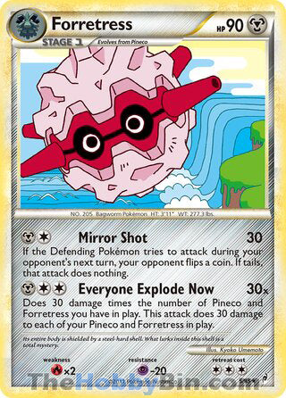 0005 Forretress Holo Rare Call of Legends