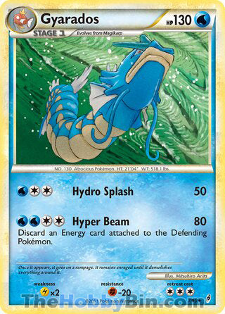 Gyarados Call of Legends Holo Rare #7/95