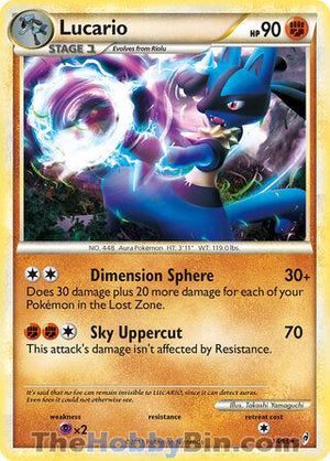 0014 Lucario Holo Rare Call of Legends