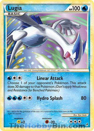 Lugia Call of Legends Holo Rare #15/95