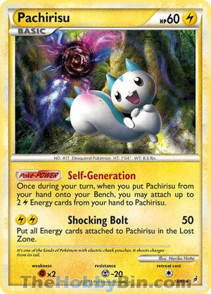 0018 Pachirisu Holo Rare Call of Legends