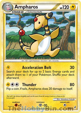 Ampharos Call of Legends Rare #23/95