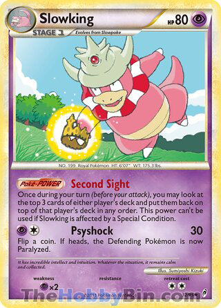 Slowking Call of Legends Rare #32/95