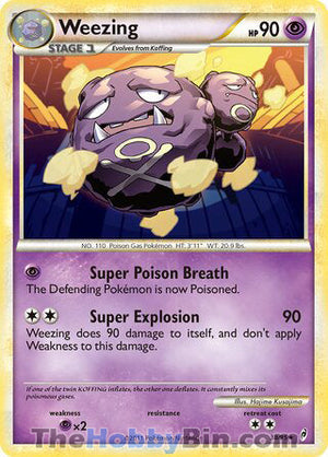 0038 Weezing Rare Call of Legends