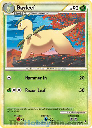 Bayleef Call of Legends Uncommon #40/95