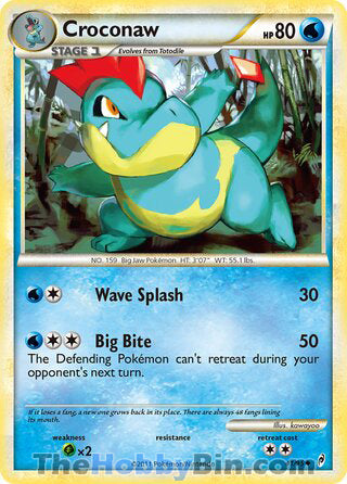 Croconaw Call of Legends Uncommon #41/95