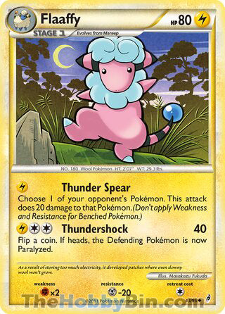Flaaffy #43/95 Uncommon - Call of Legends Pokemon card