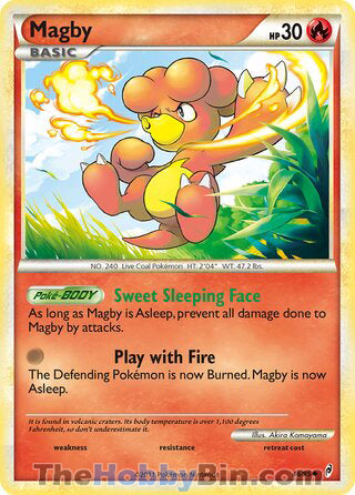 Magby #46/95 Uncommon - Call of Legends Pokemon card