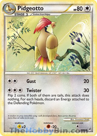 Pidgeotto Call of Legends Uncommon #48/95