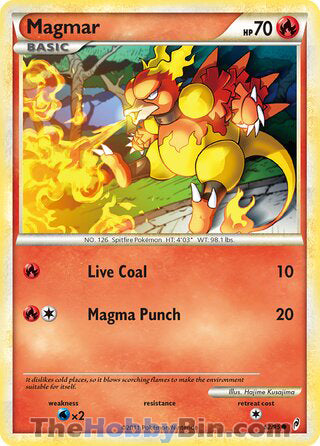 Magmar Call of Legends Common #62/95