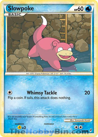Slowpoke Call of Legends Common #70/95