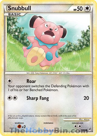 0071 Snubbull Common Call of Legends