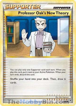 Professor Oak's New Theory #83/95 Uncommon - Call of Legends Pokemon card