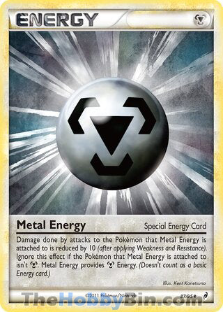 Metal Energy #87/95 Uncommon - Call of Legends Pokemon card