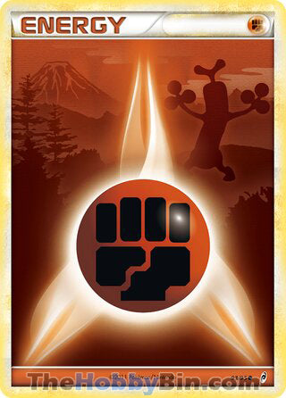 Fighting Energy #93/95 Common - Call of Legends Pokemon card