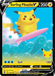 Surfing Pikachu V UR #008