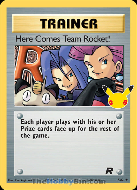 00000015 Here Comes Team Rocket! Classic Collection Celebrations
