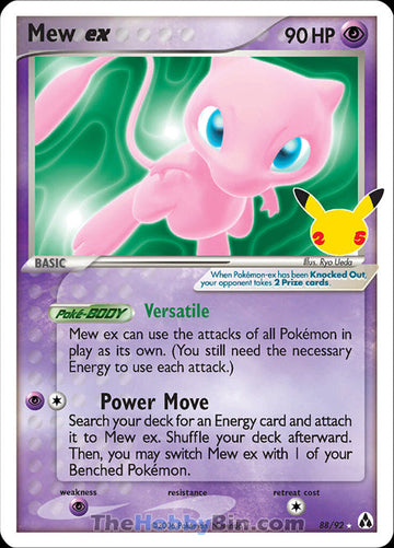 Mew ex #88 Classic Collection