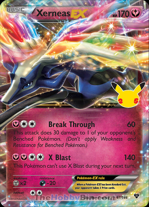 00000097 Xerneas EX Classic Collection Celebrations