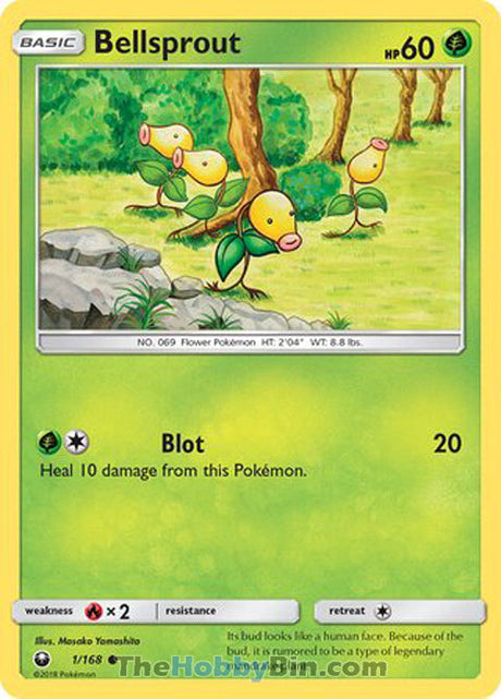 Bellsprout Celestial Storm Common #1/168