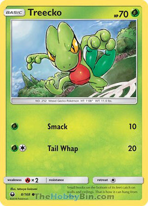 0008 Treecko Common Celestial Storm
