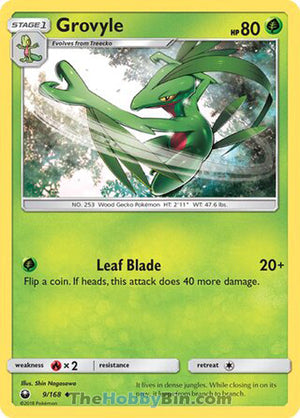 0009 Grovyle Uncommon Celestial Storm