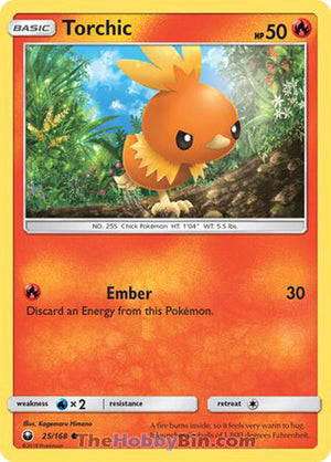 0025 Torchic Common Celestial Storm