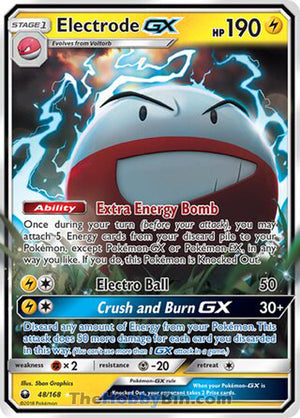 0048 Electrode GX Ultra Rare Celestial Storm