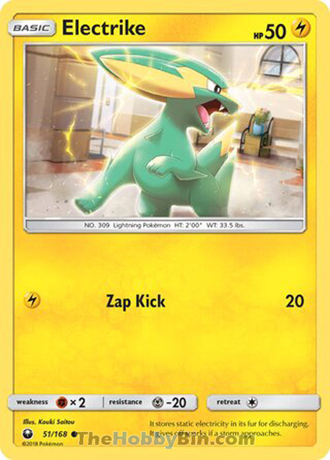 Electrike #51/168 Common - Celestial Storm Pokemon card