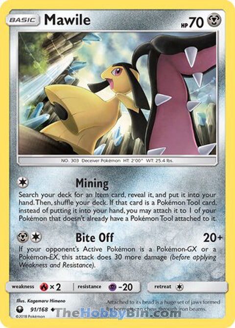 mawile single strike pokemon card value Celestial Storm Uncommon #91/168 – The Hobby Bin Pokémon Hit Points90 HP Ninetales - Pokémon TCG thank you tags Type:Booster Pack