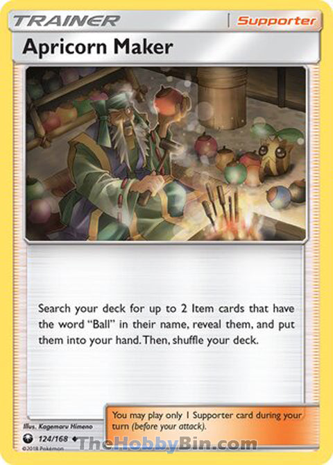 Apricorn Maker Celestial Storm Uncommon #124/168