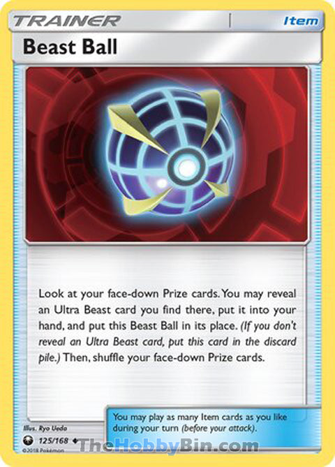 Beast Ball #125/168 Uncommon - Celestial Storm Pokemon card