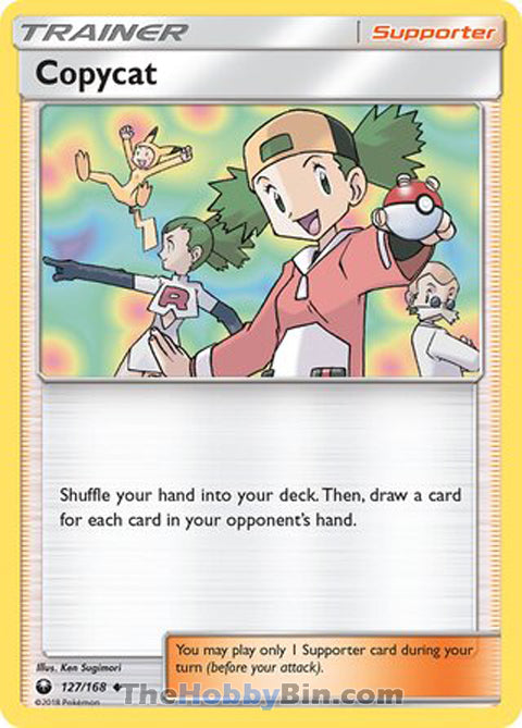 Copycat #127/168 Uncommon - Celestial Storm Pokemon card