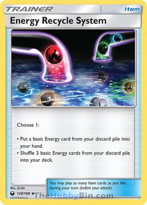 Energy Recycle System #128/168 Uncommon - Celestial Storm Pokemon card