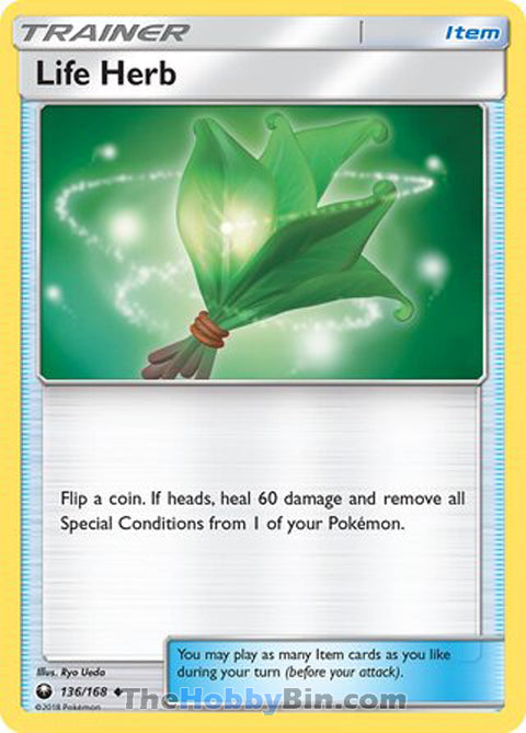Life Herb #136/168 Uncommon - Celestial Storm Pokemon card
