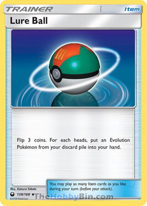 Lure Ball #138/168 Uncommon - Celestial Storm Pokemon card