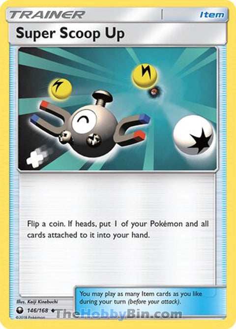 Super Scoop Up #146/168 Uncommon - Celestial Storm Pokemon card
