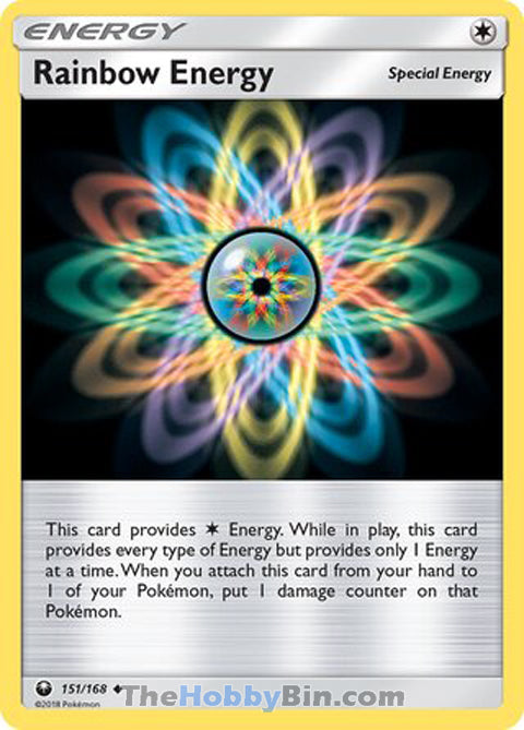 Rainbow Energy #151/168 Uncommon - Celestial Storm Pokemon card