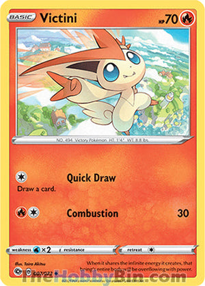0007 Victini Uncommon Champion's Path