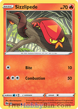 0009 Sizzlipede Common Champion's Path