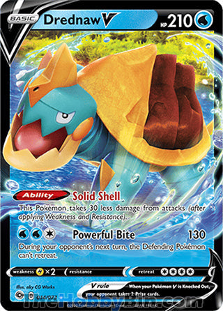 0014 Drednaw V Ultra Rare Champion's Path