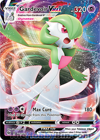 Gardevoir VMAX Champion's Path Ultra Rare #017/73