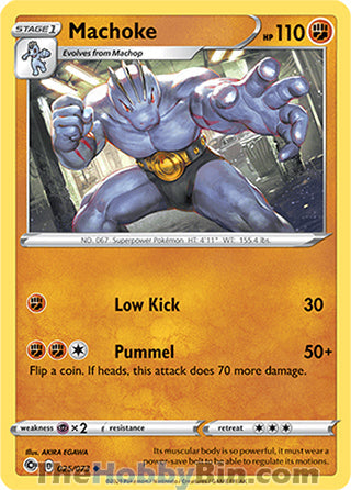 Machoke Champion's Path Uncommon #025/73