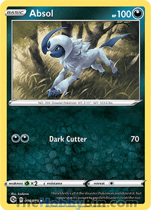 0038 Absol Uncommon Champion's Path