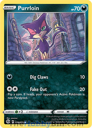 0039 Purrloin Common Champion's Path